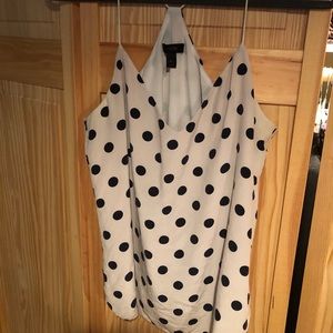 J Crew polka dot cami